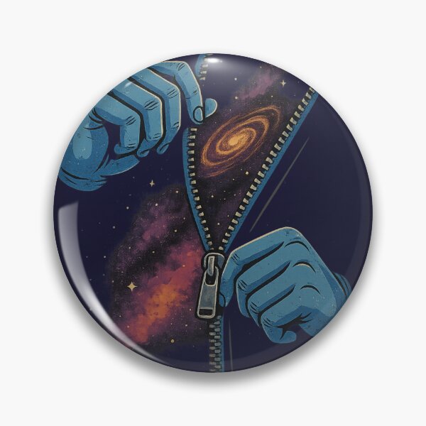 Item preview, Cosmic Zipper Hands – Unzip the Galaxy Illustration designed and sold by Spirit47.