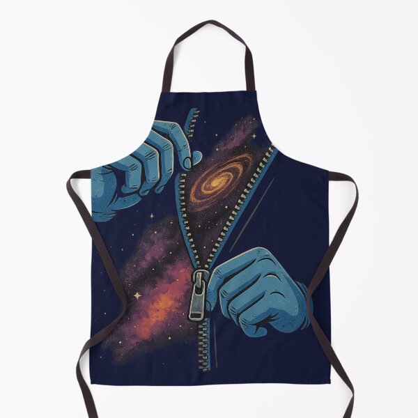Item preview, Cosmic Zipper Hands – Unzip the Galaxy Illustration designed and sold by Spirit47.