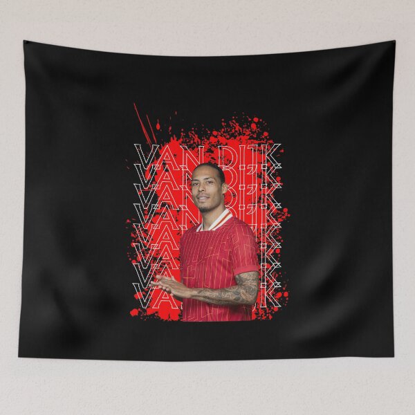 Item preview, Van Dijk Liverpool Unofficial Football Fanmade Graphic Champions designed and sold by PitStop-Prints.