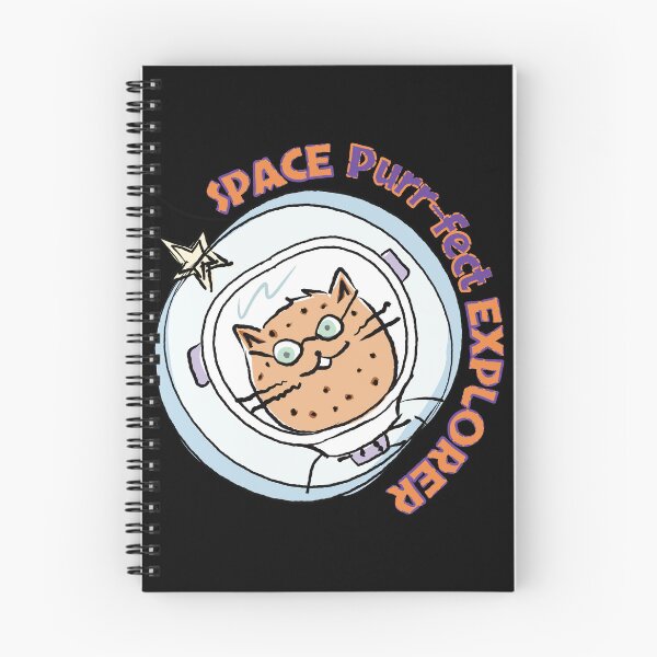 Item preview, Cat Doodles - Astronaut Cat - Space Cat - Captain Cat - Space Purr-fect Explorer designed and sold by ArtFisher.