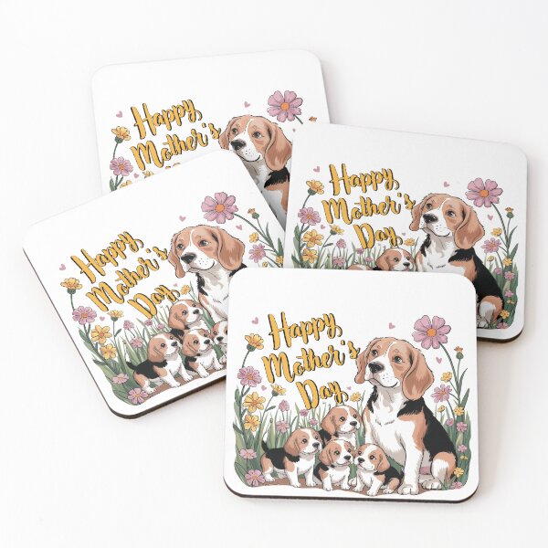 Item preview,  HAPPY MOTHER'S DAY - MAMA BEAGLE - MOTHER'S DAY TEXT designed and sold by Gihan-Design.