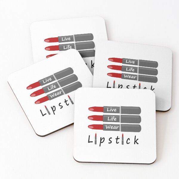 Item preview, Cosmetics Lipstick Saying designed and sold by Sartoris Art.