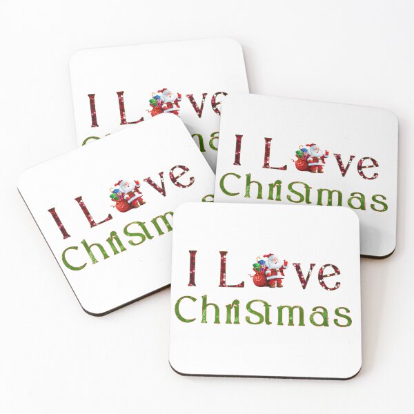 Item preview, I Love Christmas designed and sold by Intriguing Eclectives by Janelle  K.