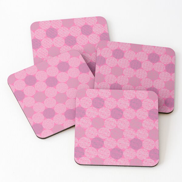 Item preview, Pink Mosaic - Elegant and vibrant geometric pattern designed and sold by ideakokodesign.