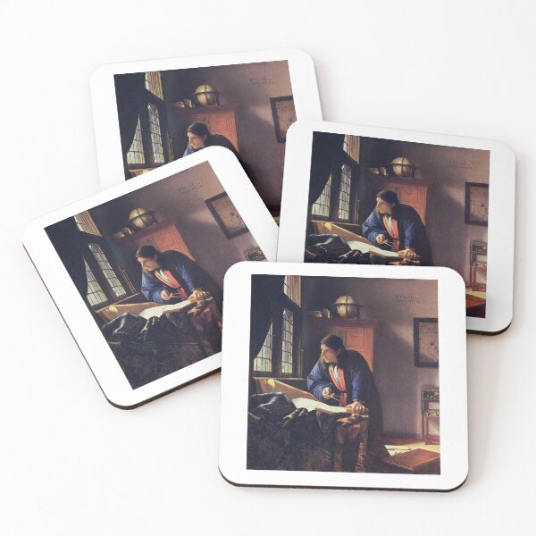 Item preview, Johannes Vermeer’s The Geographer  designed and sold by TeeARTHY.
