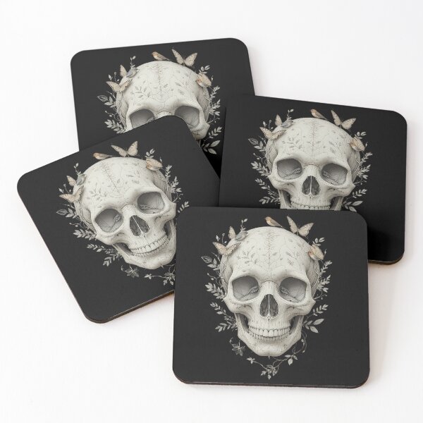 Item preview, Boho Style Skull designed and sold by TheSkullRoom.