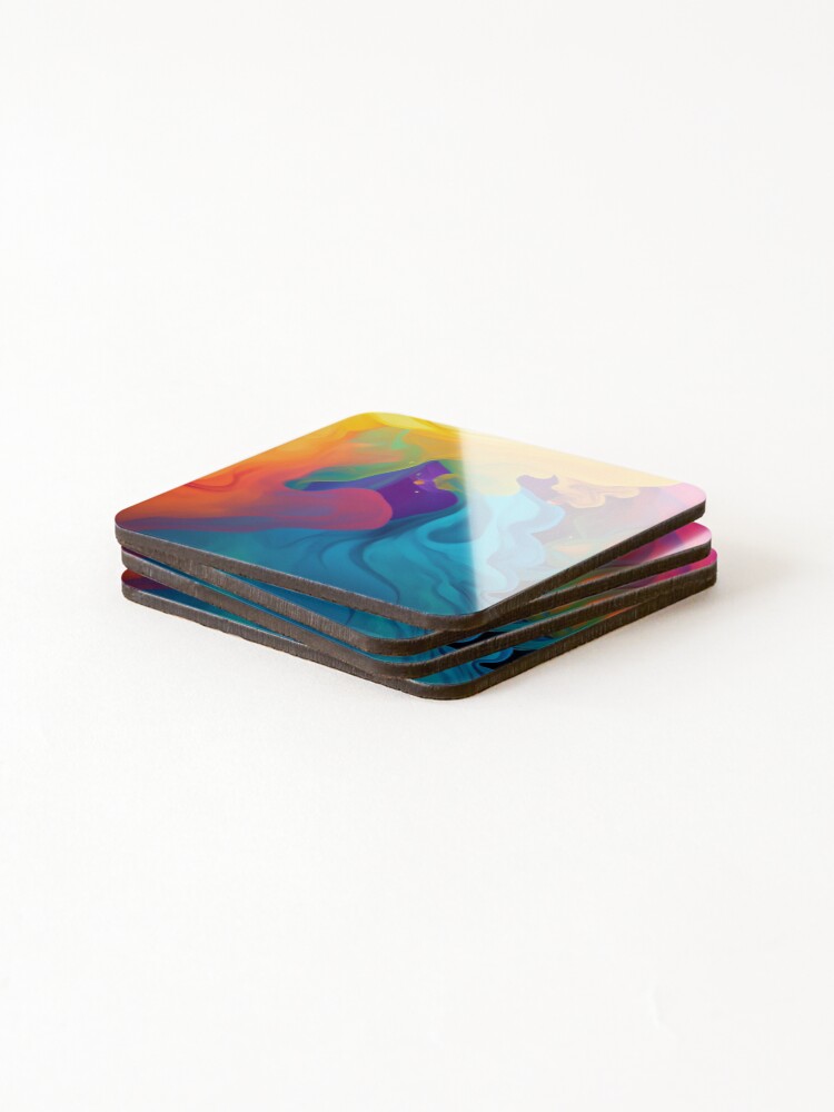 Thumbnail 4 of 5, Coasters (Set of 4), Radiant Essence designed and sold by RokansDesign.