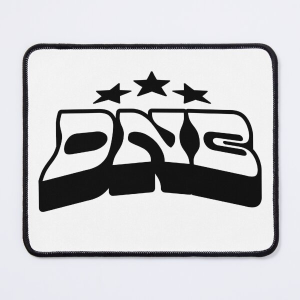 Item preview, DNB - 3 Star Logo (Black)  designed and sold by Discothreadz.