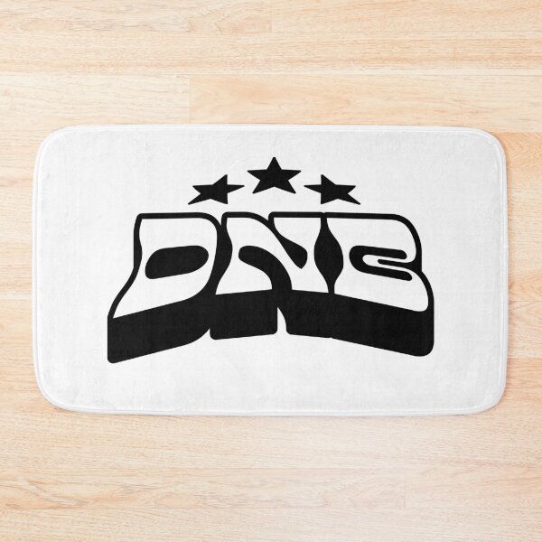 Item preview, DNB - 3 Star Logo (Black)  designed and sold by Discothreadz.