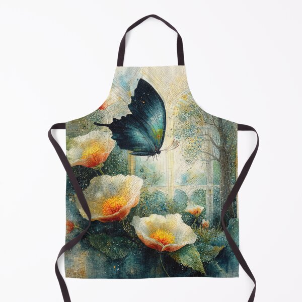 Item preview, Azure Wings in a Golden Bloom designed and sold by bloorose.