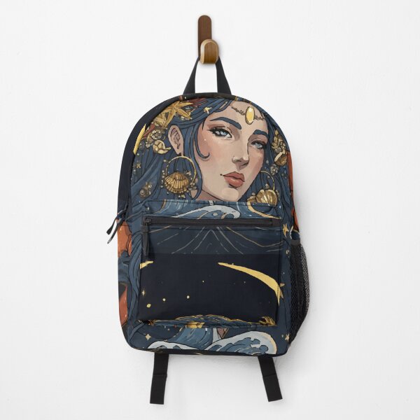 Item preview, Zodiac Cancer - Mystical Occult Art in Art Nouveau Style designed and sold by Ojo de Lilith.