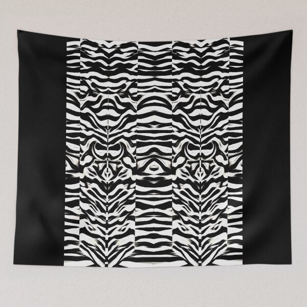 Item preview, Waves of Stripes in Black and White designed and sold by fatenanwar.