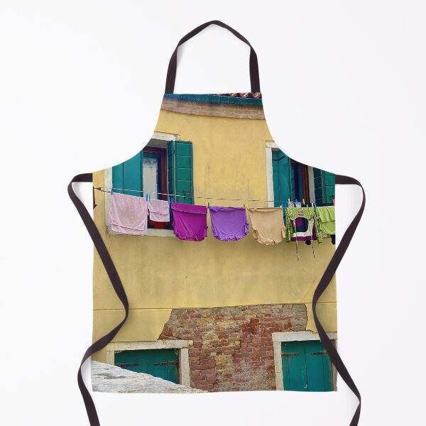 Item preview, Clothesline Clothes hanging in Italy Sprintime designed and sold by AubrieBea.