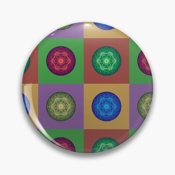 Item preview, Colorful Mandala Patchwork Design with Trendy Colors designed and sold by Prem-Adri.