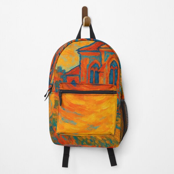 Item preview, Classic T-shirt "The Church of Auvers-sur-Oise by Vincent Van Gogh - Impressionist Art" designed and sold by DRAWZENART.