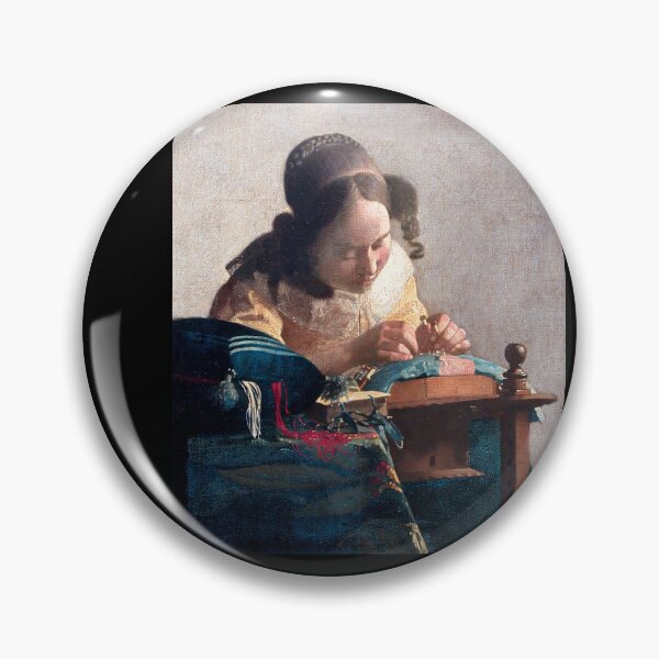 Item preview, Johannes Vermeer’s The Lacemaker designed and sold by TeeARTHY.