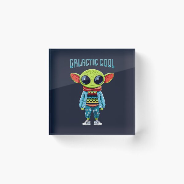 Aperçu de l'œuvre Cool galactique – Ambiance rétro extraterrestre créée et vendue par SteadyRolling.