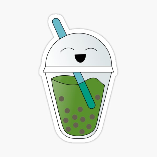 Item preview, Green Tea Bubble Tea designed and sold by BureikouStudios.