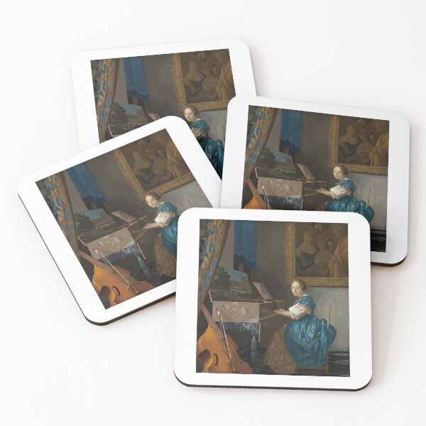 Item preview, Johannes Vermeer’s Young Woman Seated at a Virginal designed and sold by TeeARTHY.