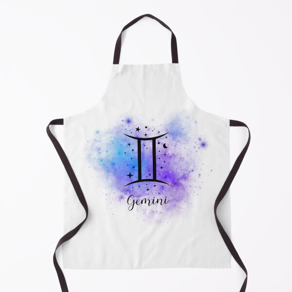 Item preview, Gemini Zodiac Sign Art | Blue and Purple Cosmic Design designed and sold by Midnight789.