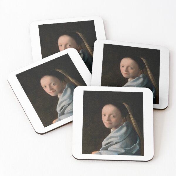 Item preview, Study of a Young Woman  by Johannes Vermeer designed and sold by TeeARTHY.