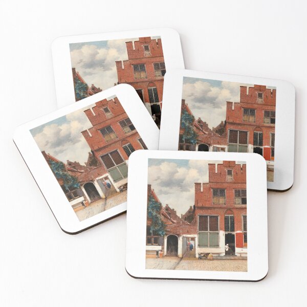 Item preview, The Little Street by Johannes Vermeer designed and sold by TeeARTHY.