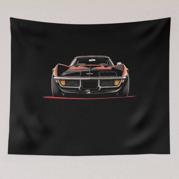 Item preview, 1972 Corvette Stingray Front Muscle Car  designed and sold by TheArtOfCar.