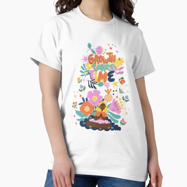 Vista previa del artículo con la obra «Florece donde estes plantado», diseñado y vendido por Puddle-Paws.