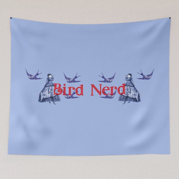 Item preview, Bird Nerd Victorian Lady designed and sold by Pixelchicken.