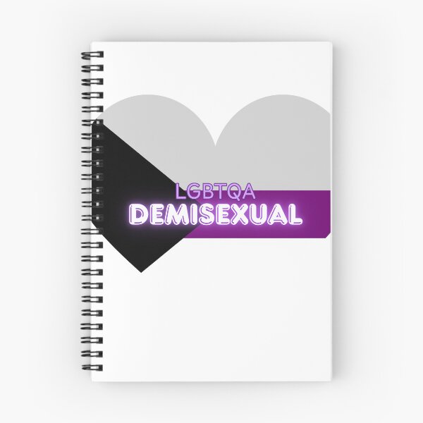 Item preview, Corazón demisexual LGBTQA designed and sold by InvokeNadia.