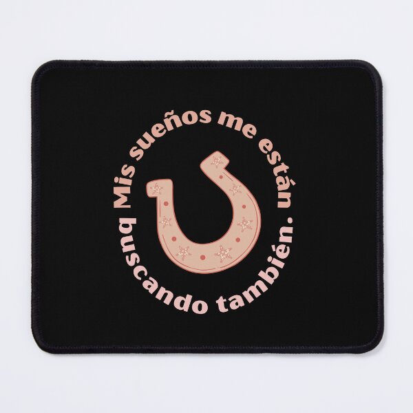 Item preview, My dreams are searching for me - Motivational Horseshoe Design for Entrepreneurial Moms designed and sold by themombossjournal.