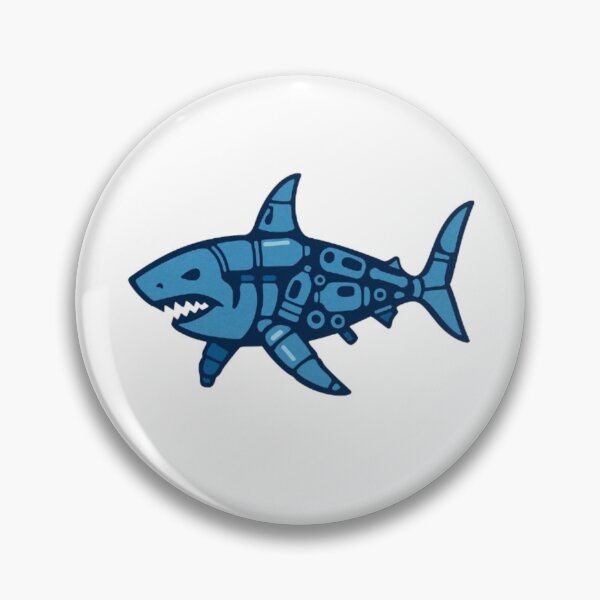 Item preview, Plastic Pollution Shark – Ocean Conservation Graphic Illustration designed and sold by Pop-clothes.