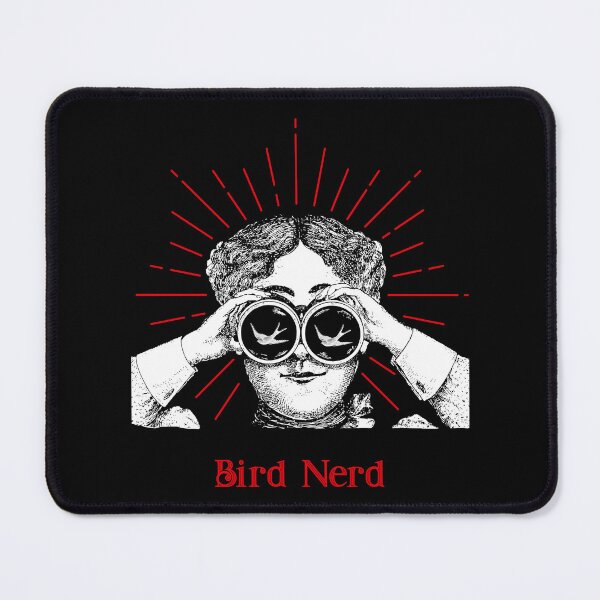 Item preview, Bird Nerd Woman Binoculars  designed and sold by Pixelchicken.