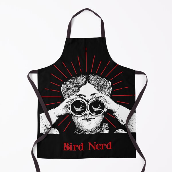 Item preview, Bird Nerd Woman Binoculars designed and sold by Pixelchicken.