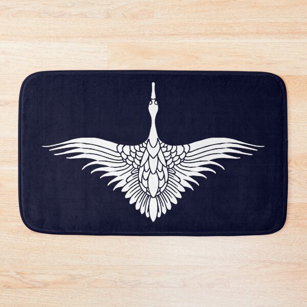 Item preview, Stylized Japanese Flying Crane Good Luck designed and sold by Pixelchicken.
