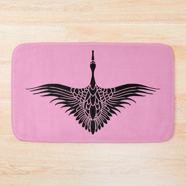 Item preview, Stylized Japanese Flying Crane Good Luck designed and sold by Pixelchicken.