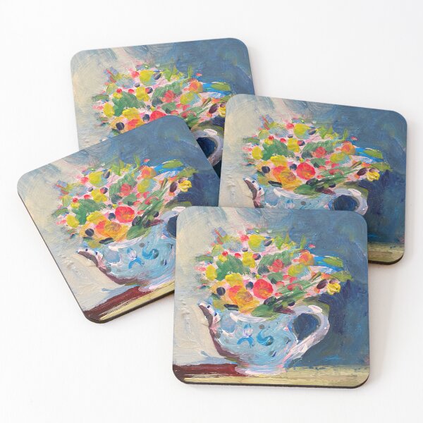 Item preview, Contemporary painting  flowers designed and sold by sonaadalian.