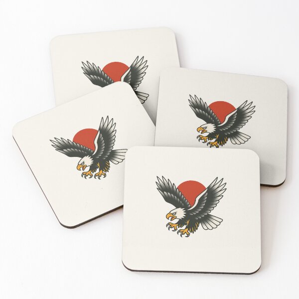Item preview, Flying Eagle Traditional Tattoo Style Sticker designed and sold by Coolector.