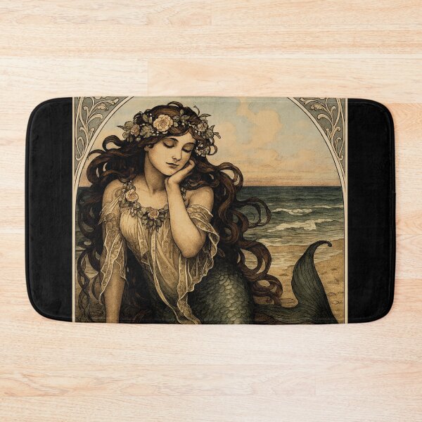 Item preview, Classic Antique Dreamy Mermaid designed and sold by Roberto Jaras Lira.