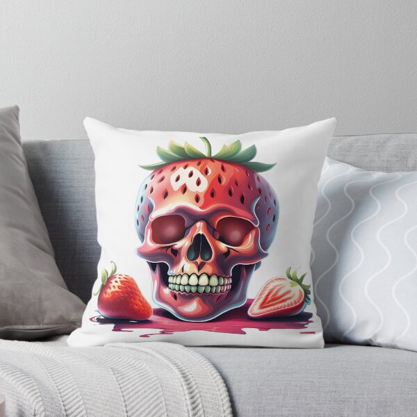 Artikelvorschau, Skullific Erdbeere entworfen und verkauft von Tragedyshop.