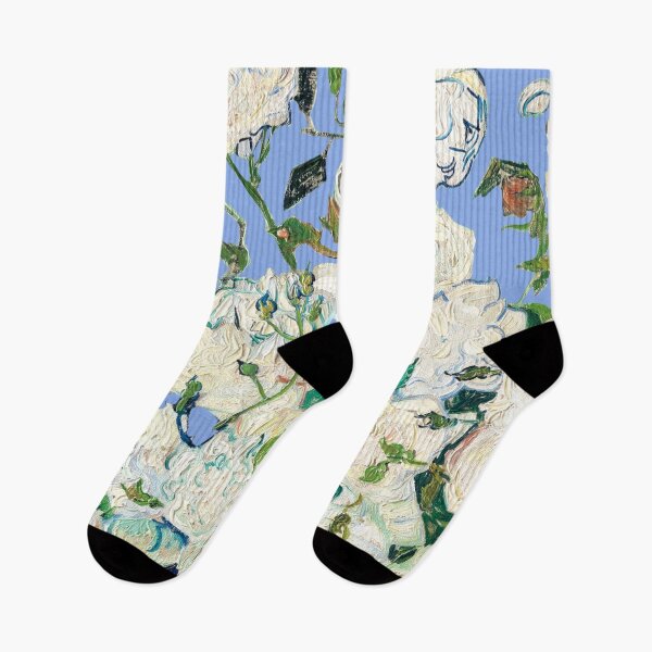 Item preview, Vincent van Gogh White Rose in Green Vase designed and sold by Pixelchicken.