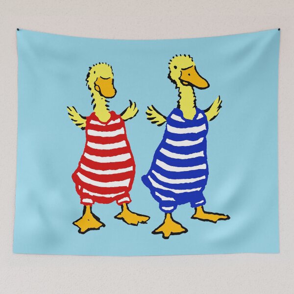 Item preview, Dapper Edwardian Ducks Ready For Swimming designed and sold by Pixelchicken.
