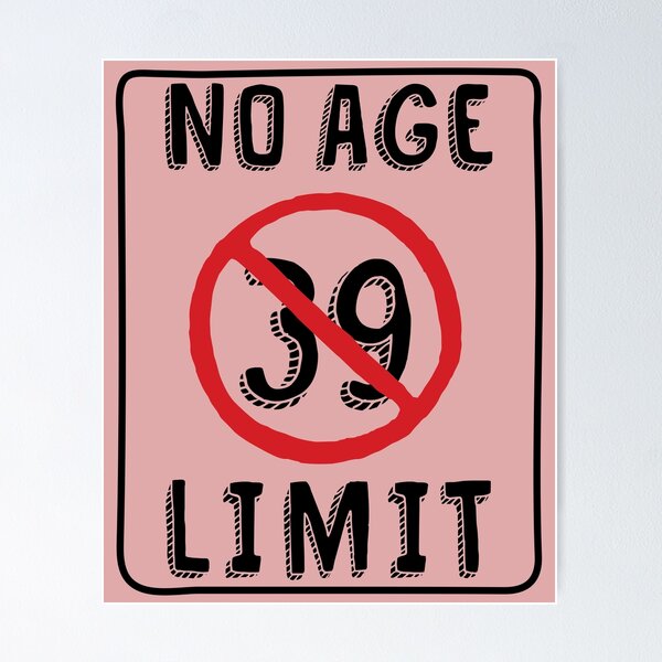 I Am 38 Plus Middle Finger Funny 39th Birthday Poster