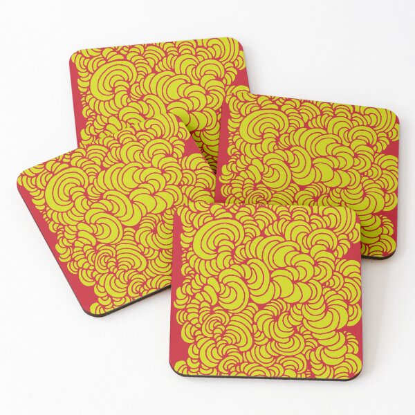 Item preview, Winding Red with Yellow designed and sold by volcanix.