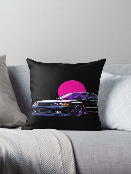 Item preview, R32 Skyline Vaporwave Sunset Art designed and sold by TheArtOfCar.