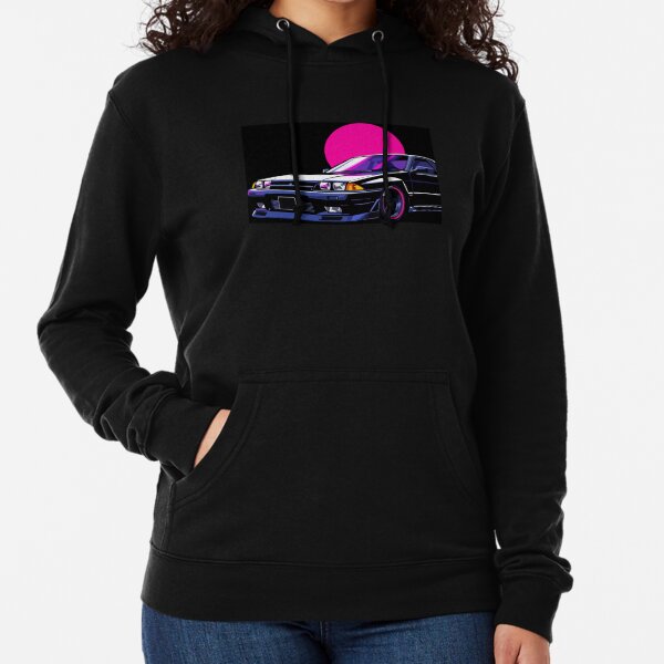 Item preview, R32 Skyline Vaporwave Sunset Art designed and sold by TheArtOfCar.