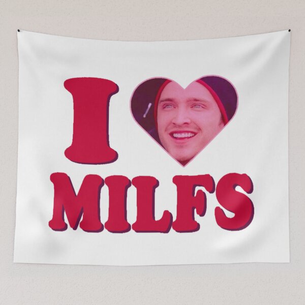 Item preview, Jesse Pinkman I <3 Milfs designed and sold by Artimanx.