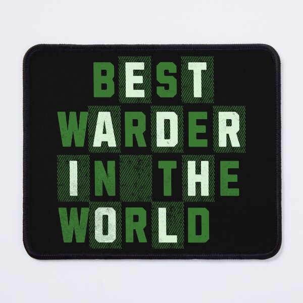 Item preview, Best Warder in the World designed and sold by Taveren-Tavern.