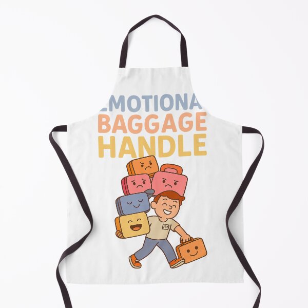Item preview, Emotional Baggage Handle airport travel T-Shirt designed and sold by TeeFactory1.