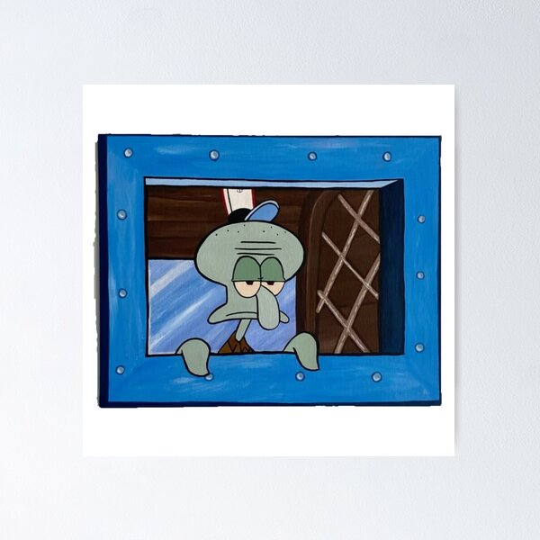 squidward window Poster